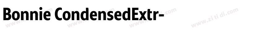 Bonnie CondensedExtr字体转换 Bonnie CondensedExtr字体转换